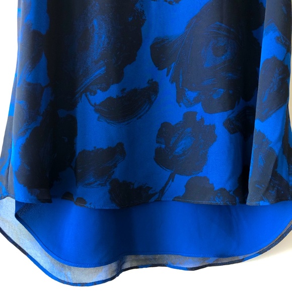 Abstract Floral Dressy Tank - Picture 5 of 10